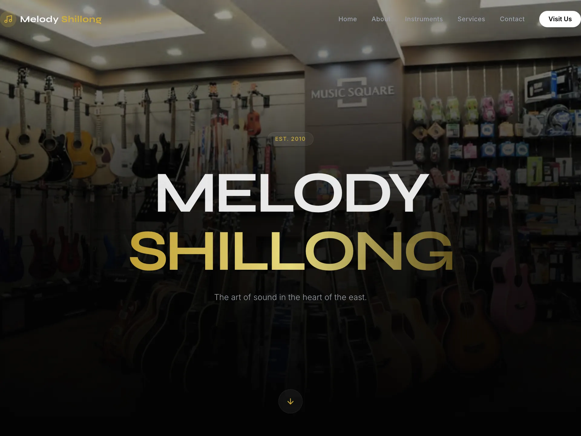 Melody Shillong homepage