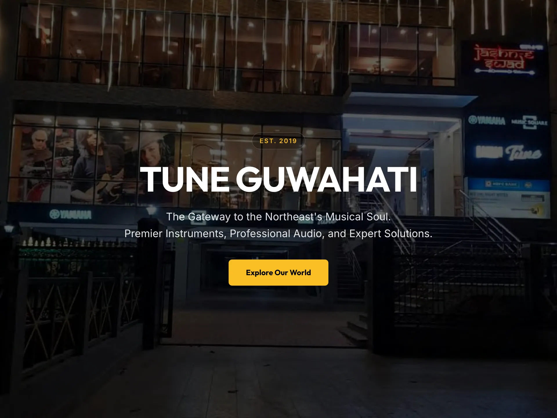 Tune Guwahati homepage